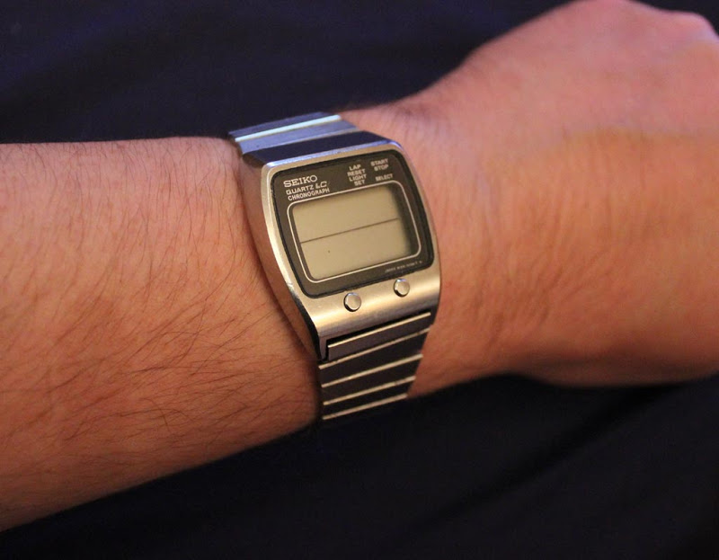 Early Seiko LCD watch